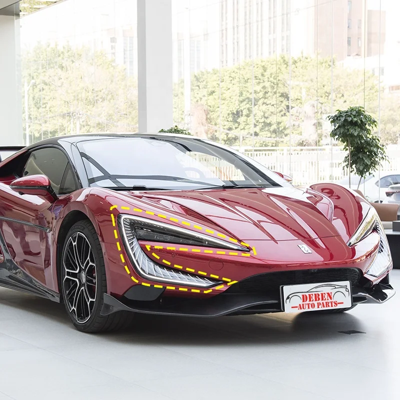 مصابيح أمامية ليد مذهلة ، مصابيح أمامية لyangwang U9 ، مصباح إضاءة صحيح OE ، #6