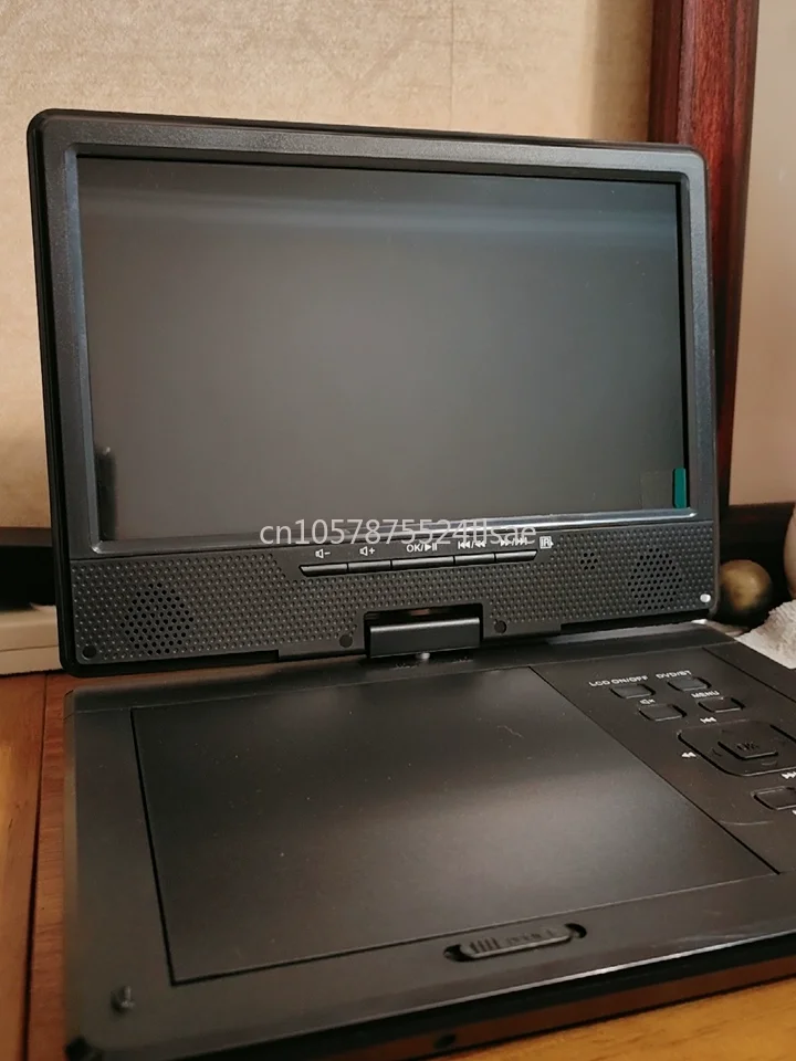 

12,5-дюймовый мобильный DVD-плеер с Bluetooth-плеером Портативный полноформатный автомобильный английский наушник CD-плеер