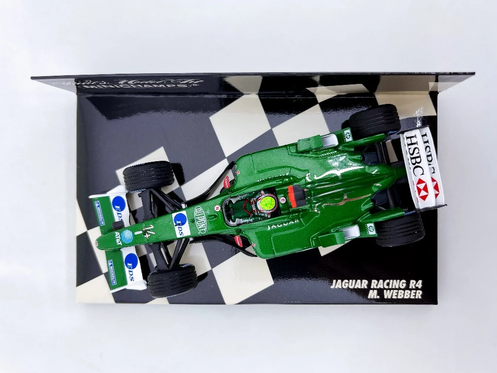 Minichamps 1:43 F1 R4 2003 Webber Simulation Limited Edition Resin Metal Static Car Model Toy Gift