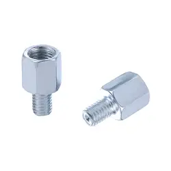 8mm 10mm Right Left Hand M10 Screw Thread Reducer Rear Mirror Adapters Rearview Mirror Conversion Screw Scooter Motorcycle