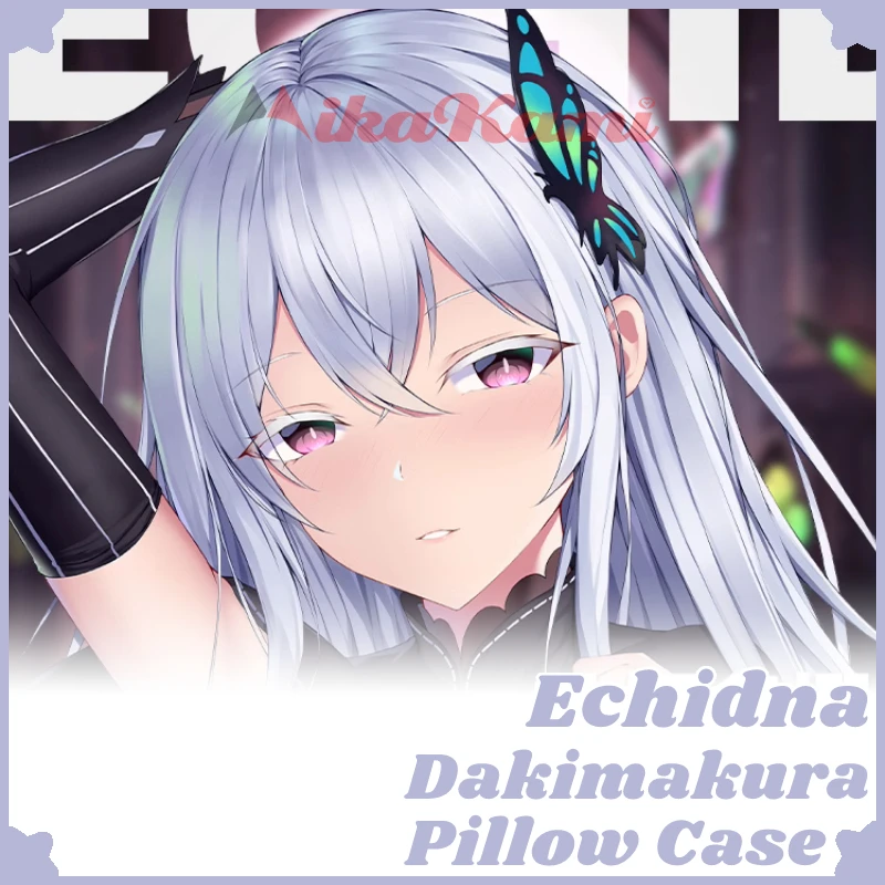 Echidna Dakimakura Re Zero Anime Sexy Pillow Case Hugging Cushion Cover Full Body Pillowcase Home Bedding Decor Otaku Gift