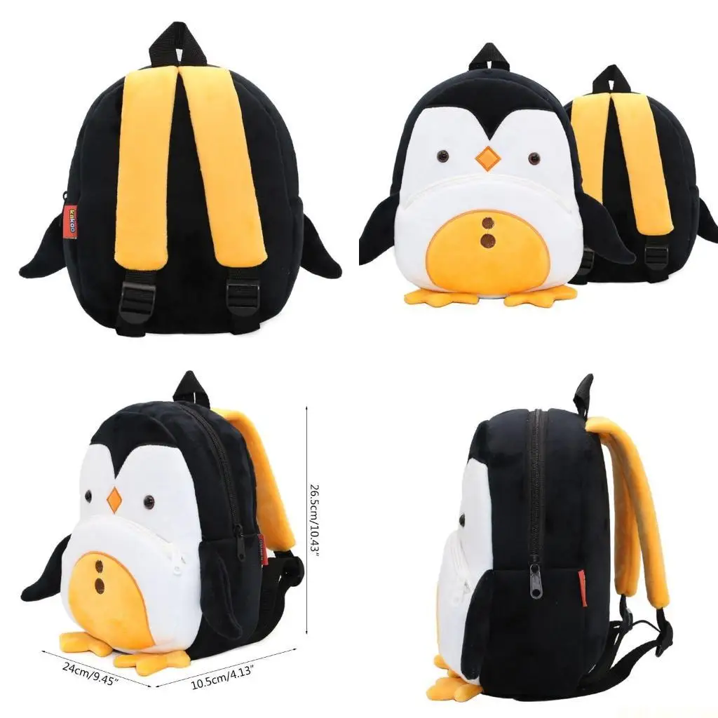 

X90d пингвин плюшевый рюкзак мультфильм школьная сумка мягкая удобная сумка для плеч для детей подарок дошкольного ежедневное