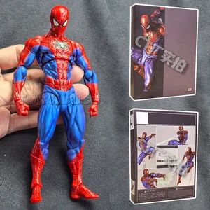新しいCTおもちゃスパイダーマンフィギュア驚くべき山口スパイダーマン2.0エージェントアンチヴェノムマフェックスshfアニメアクションフィギュアフィギュアギフトおもちゃ 12ベストセールスヤマグチ鉄のクモ-9 -9