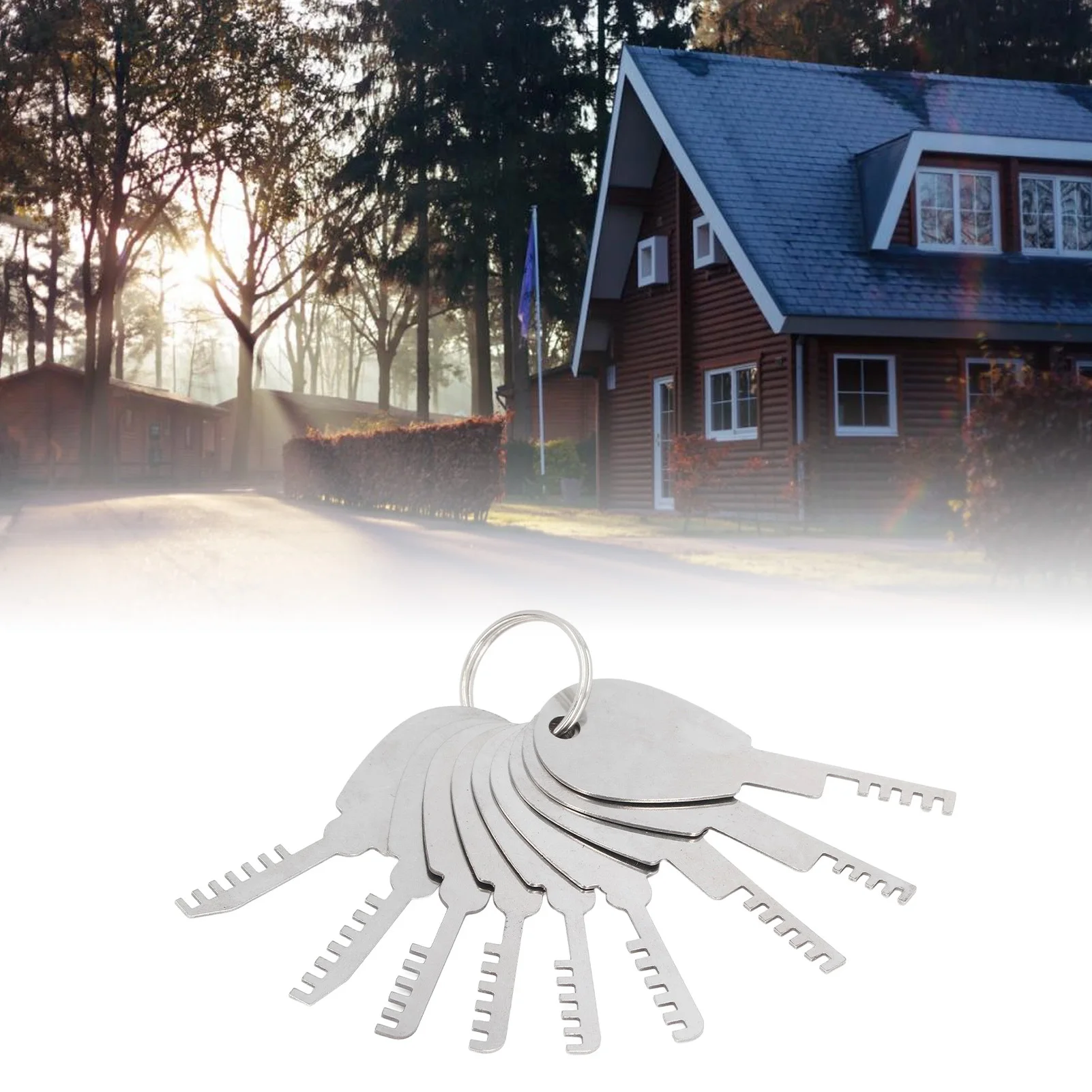 Handmatig kamtandengereedschap Roestvrijstalen kamplectrums 1-snarige flexibele unieke vormen voor brandbestrijdingswerken