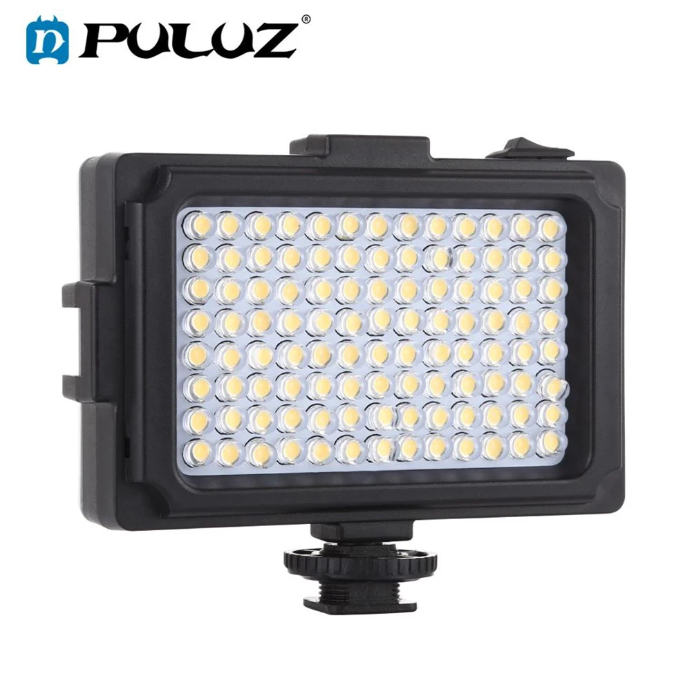 PULUZ 104 LED Led Video Camera Light Bi-color Temperature Adjustable 3200K 6400K Photography DSLR Photo Light for Canon Nikon