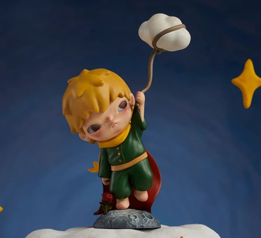 Genuino Hirono × Le Petit Prince Series Blind Box Action Figure Kawaii Il Piccolo Principe Modello da collezione Scatola a sorpresa Regalo per bambini