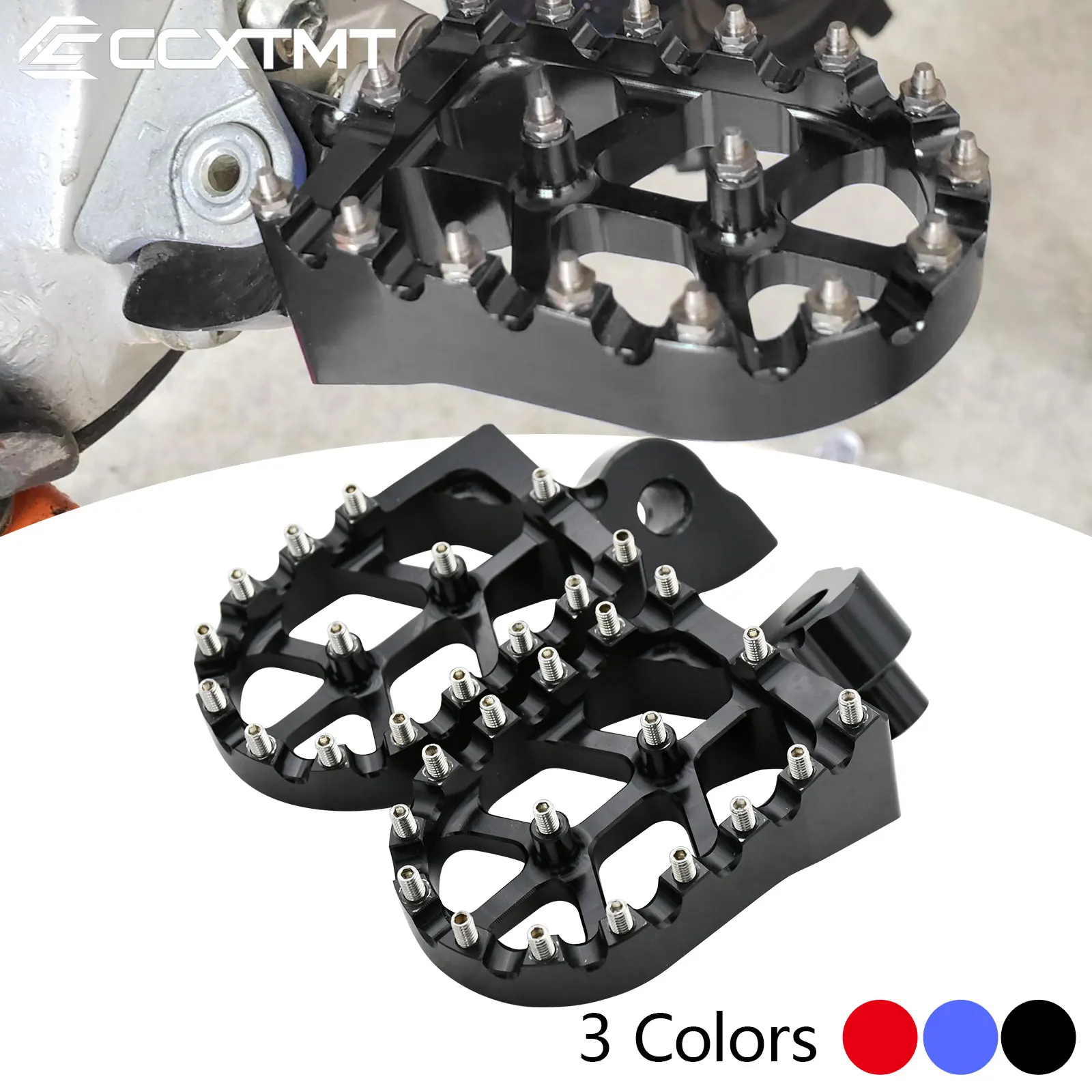 Motorcycle CNC Footrest Pedals Foot Pegs For Yamaha WR400F WR250F WR450F WR426F WR250X WR250R YZ450F YZ250F YZ250X YZ125X YZ125
