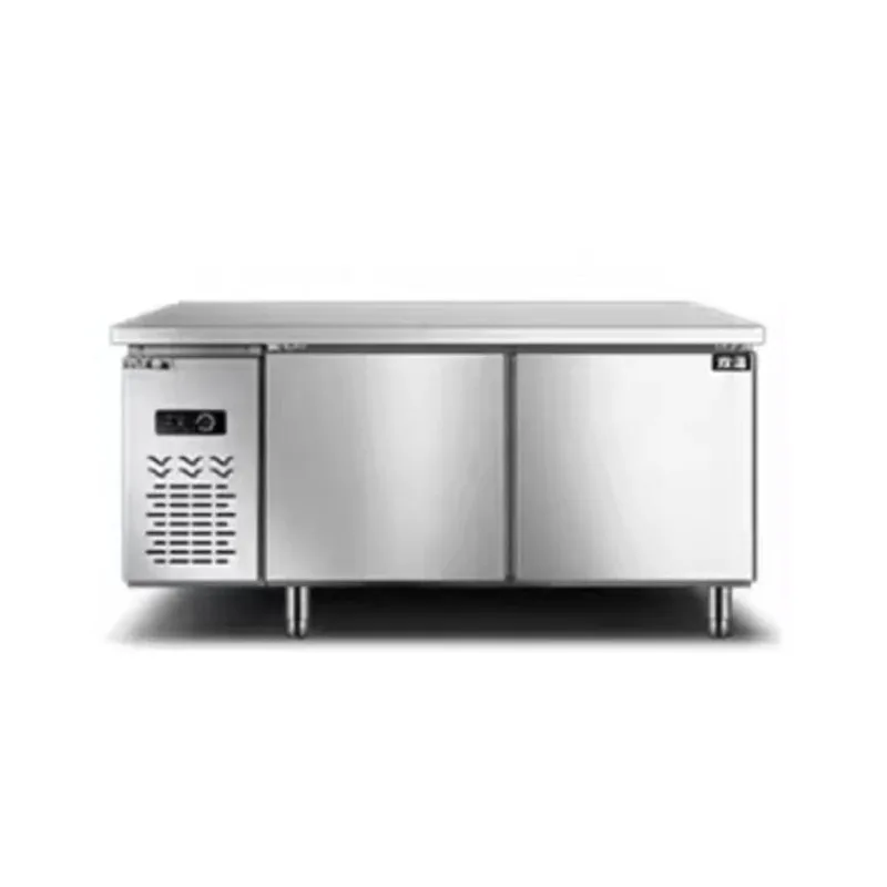 يمكن تخصيص منضدة الفولاذ المقاوم للصدأ المجمدة المبردة منضدة تجارية ذات جودة عالية