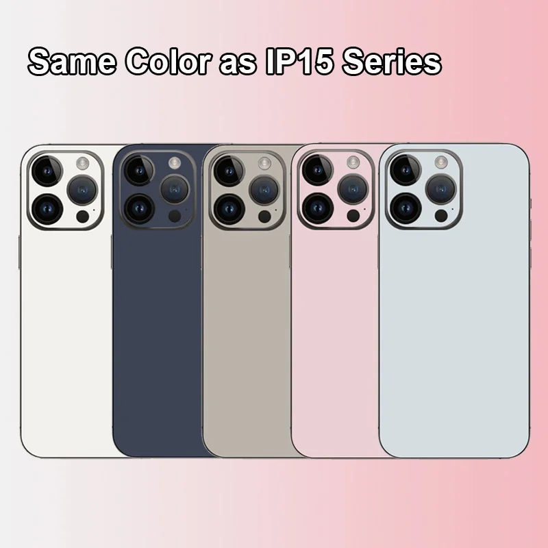 Same Color as 15 Decal Skin for iPhone 15 14 13 12 16 Pro Max Back Screen Protector Film Cover Plain 3M Wrap Aesthetic Sticker