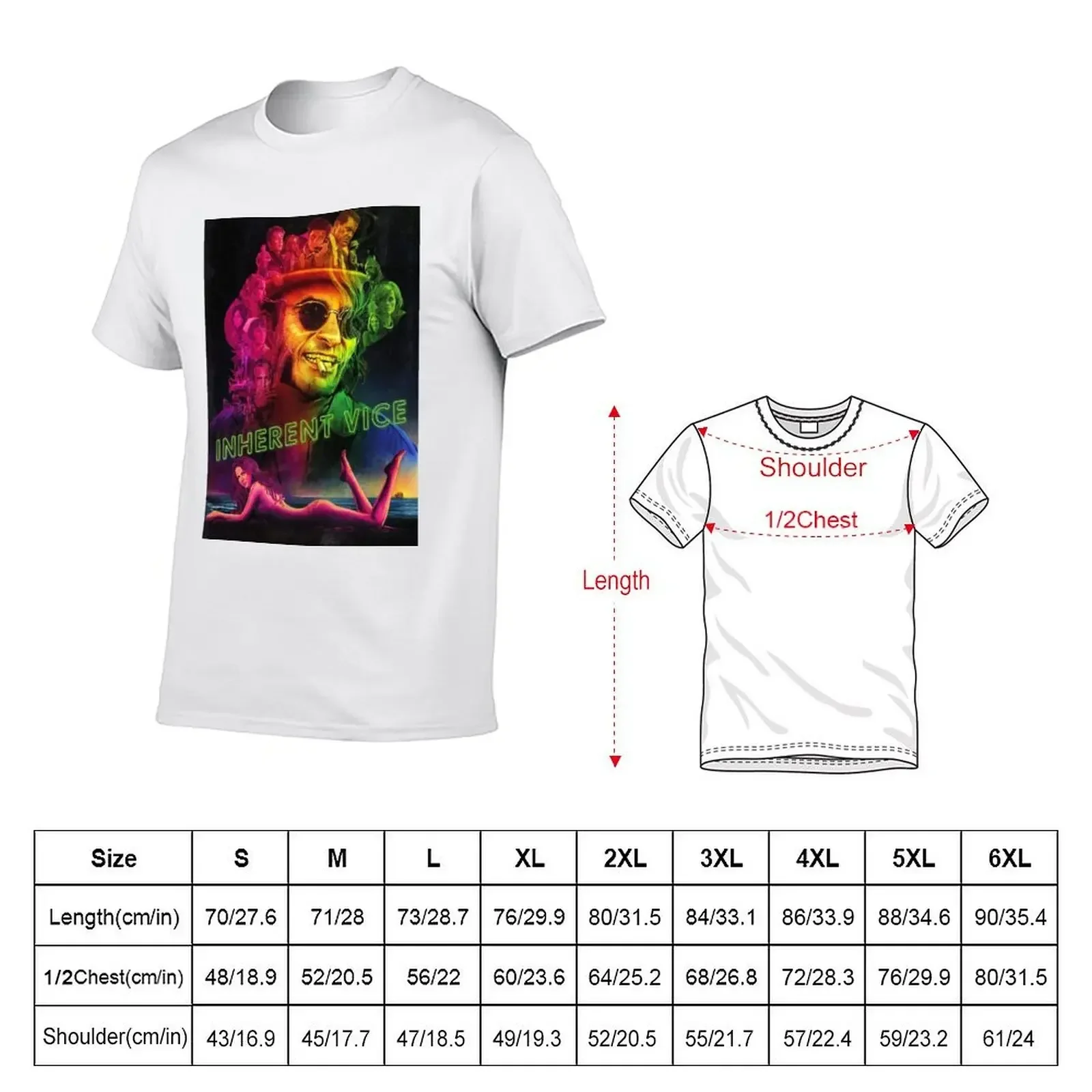 Inherent vice T-Shirt custom t shirt anime t shirts anime black t-shirts for men