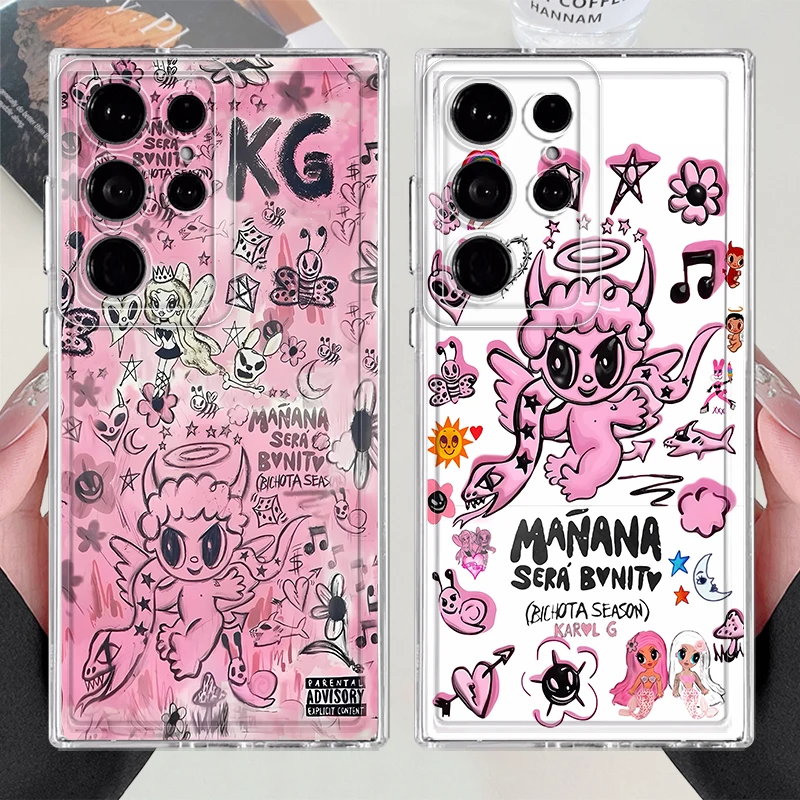 เคสสำหรับ Samsung Galaxy S21 S20 Plus S25 Edge S22 FE S23 Ultra S24 Note 20 Ultra 10 เคสโทรศัพท์แบบนิ่ม K-karols G Fashion