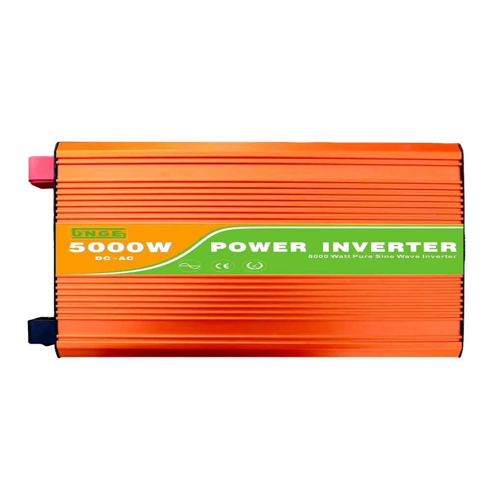 

JNGE 5000W 24V/48V 230VAC Power Supply Inversor Converter Transformer Pure Sine Wave Solar Inverter