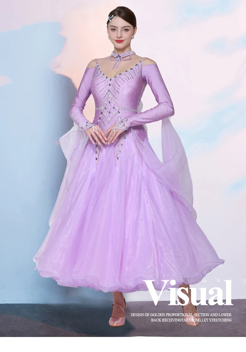 カスタマイズされた女性の大人のラテンスタンダードダンスジャズモダンダンス衣装ワルツ競技衣装パーティーパフォーマンス衣装