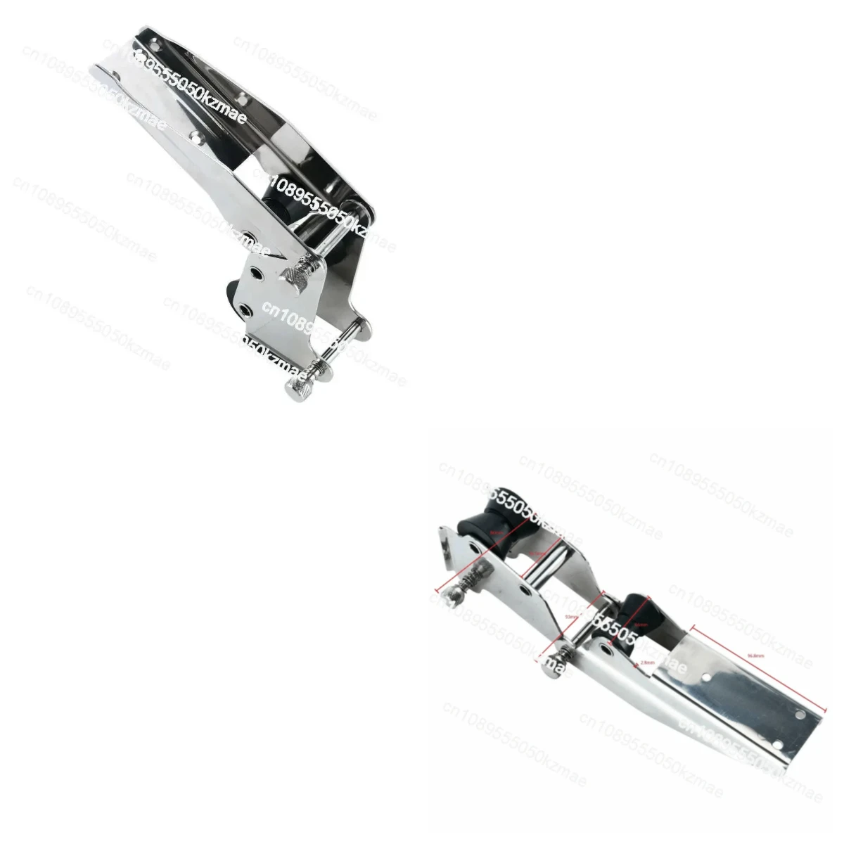 Suitable for stainless steel marine anchor wheel anchor bracket 330 folding anchor bracket