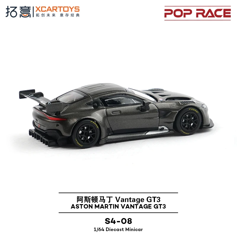 1/64 supercar GT3 racewagen, gegoten automodel van aluminium, speelgoed voor tieners, collectie volwassenen, verjaardagscadeau voor kinderen.