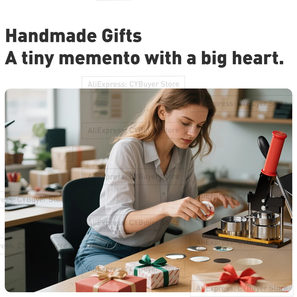 2.28in(58mm), Magnet Maker Machine, 1 Press Machine, Pin Maker, Mirrors, Badge Punch Press, Button Maker Machine, Bottle Opener