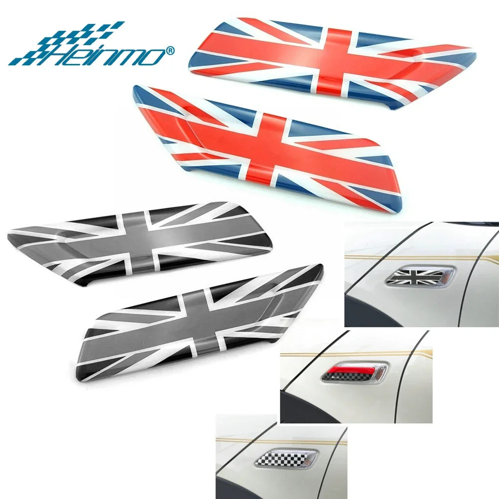 For Mini Cooper Accessories Clubman F55 F57 F56 Car Sticker Turn Signal Fender Cover For Mini Clubman F54 Car-styling sticker