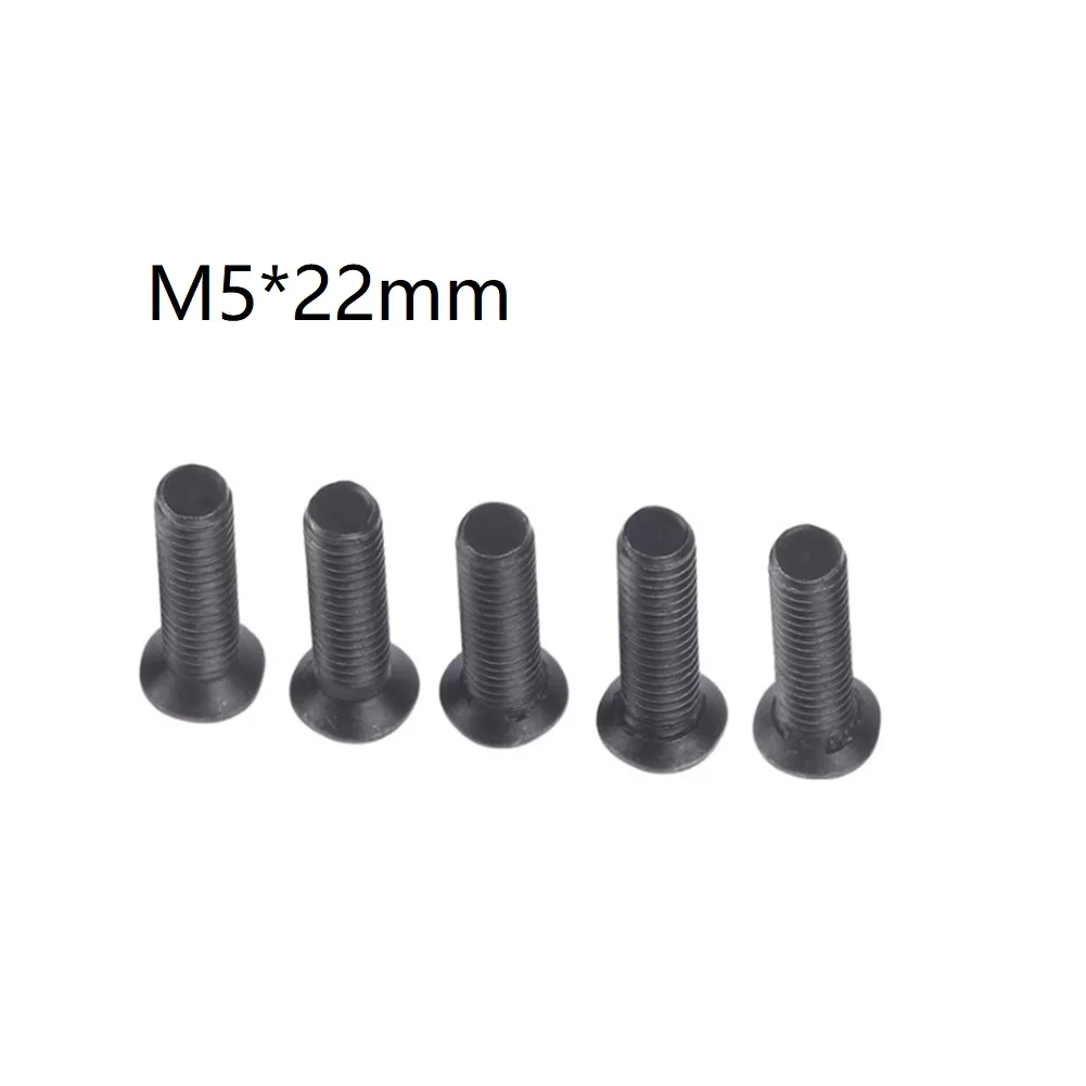 

20Pcs Fixing Screw M5/M6 22mm Left Hand Thread For UNF Drill Chuck Shank Adapter Screw Replacement Tools Accessories