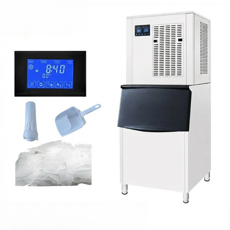 Large-scale Ice Maker Split-panel Fully Automatic Ice Maker Durable Advanced Commercial Furniture Macchina Del Ghiaccio ZYZBJ60