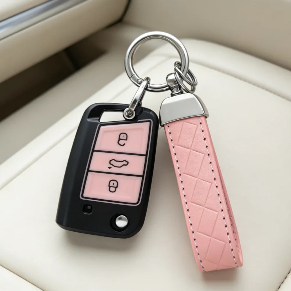 Schlüsselanhänger-Fernbedienungsgehäuse für VW Golf 7, Tiguan, SEAT Ateca, Leon, Ibiza, Octavia Schlüsselhülle