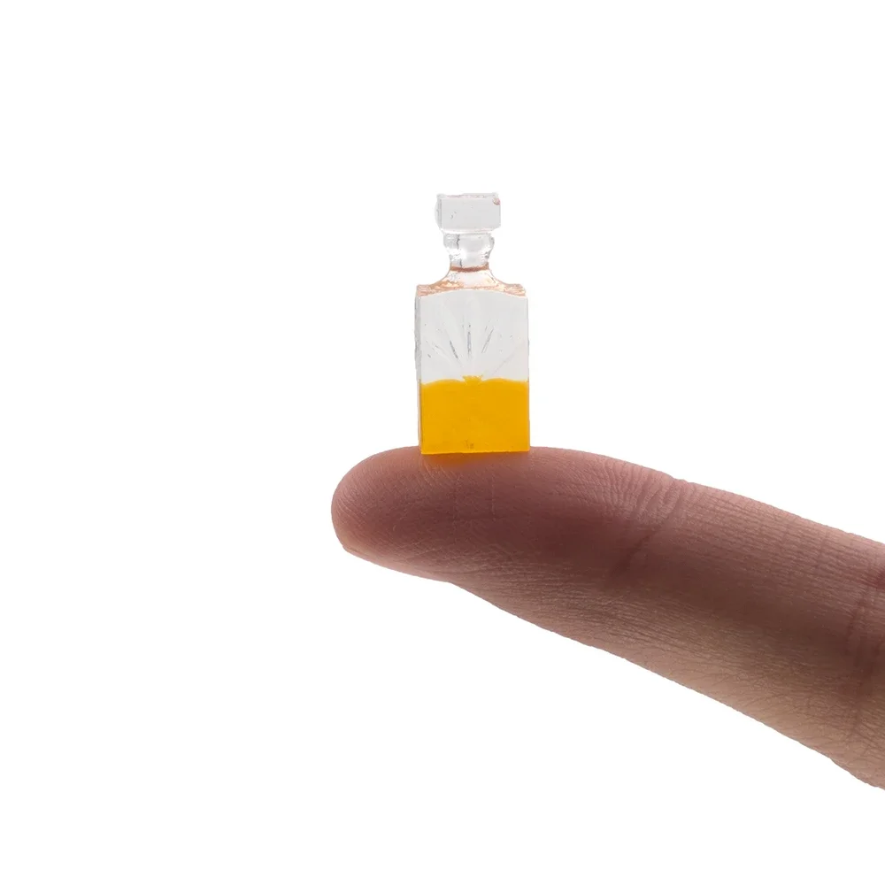 1/12 Poppenhuis Miniatuur Wijnfles Beker Set Mini Whisky Drankjes Model Speelgoed voor Poppenhuis Accessoires Decoratie ob11 bjd