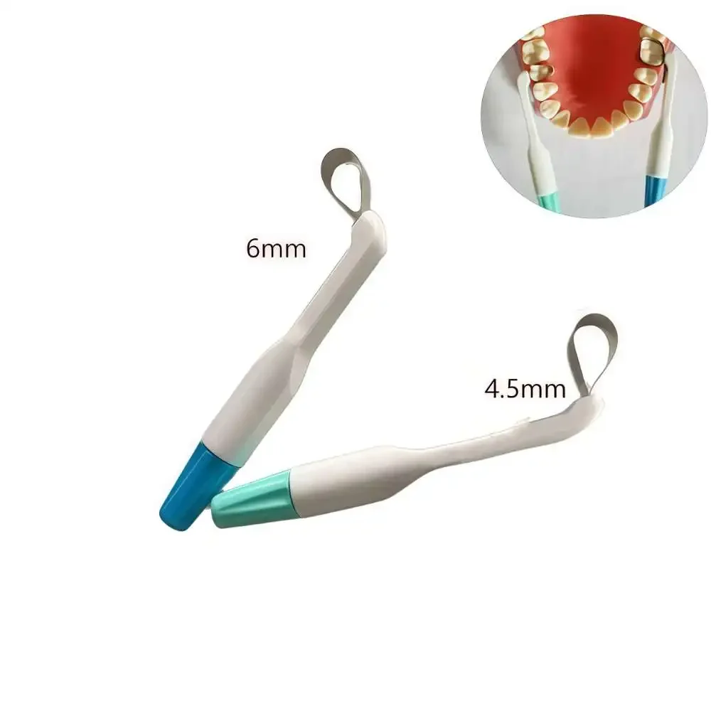 

30Pcs Dental Matrix Band Matrice Adjustable Ring System Stainless Steel Pre Formed 4.5/6MM Dentistry Material