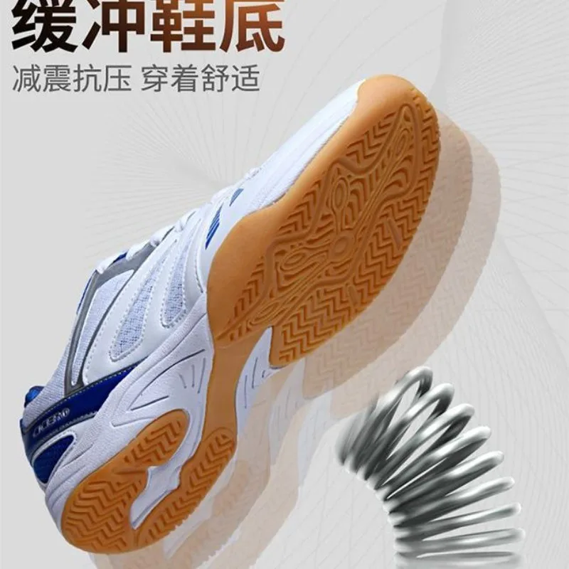 2026 New Arrival Badminton Unisex Shoes Top Quality Sport Court Shoes Non-Slip Sneakers Wearable Table Tennis Men Women Shoe