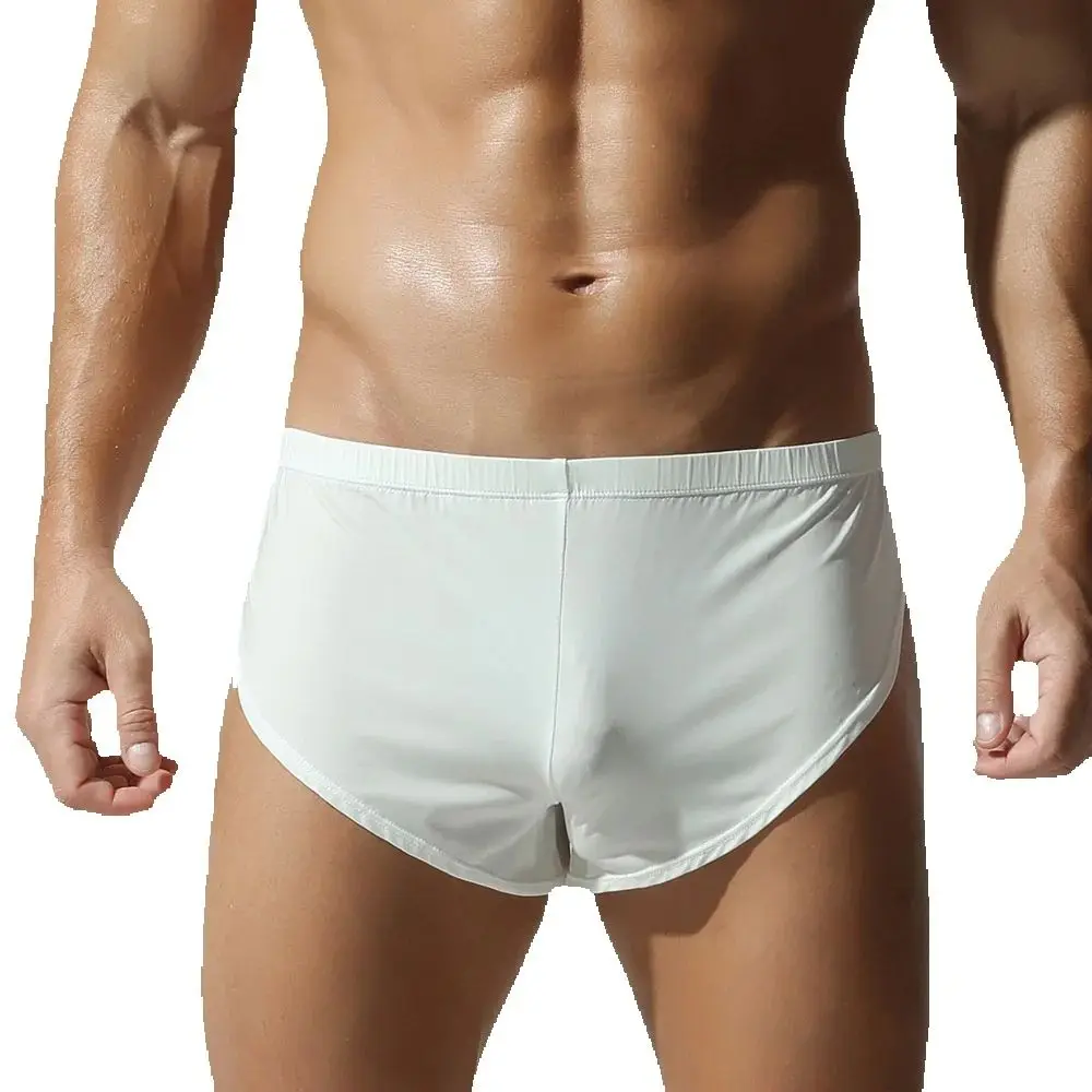 Men's Multi-Functional Shorts Comfortable Homewear Sports Lounge Pants Soft Casual Boxer Shorts for Daily Wear Sleeping Pajamas