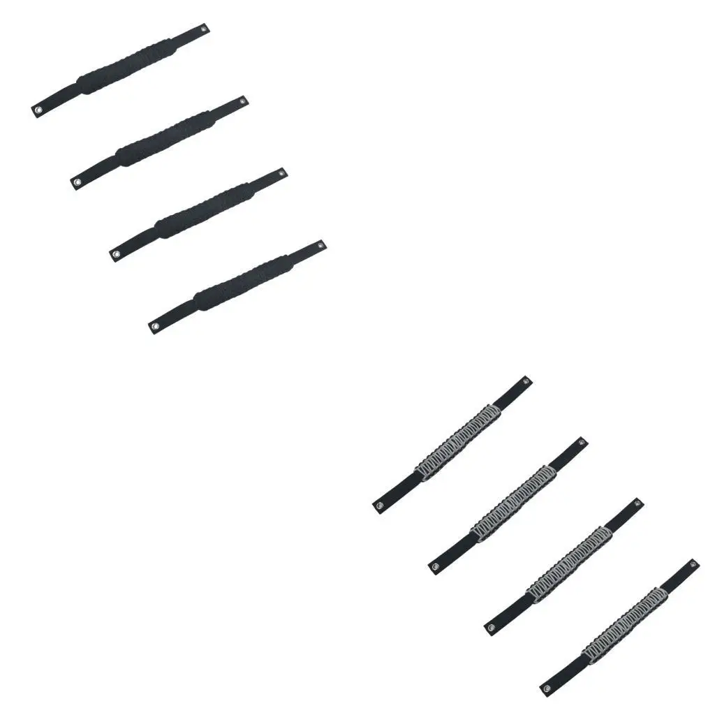 4 Pieces Resilient Nylon Vehicle Handles Perfect For Outdoor Activities And Daily Commutes