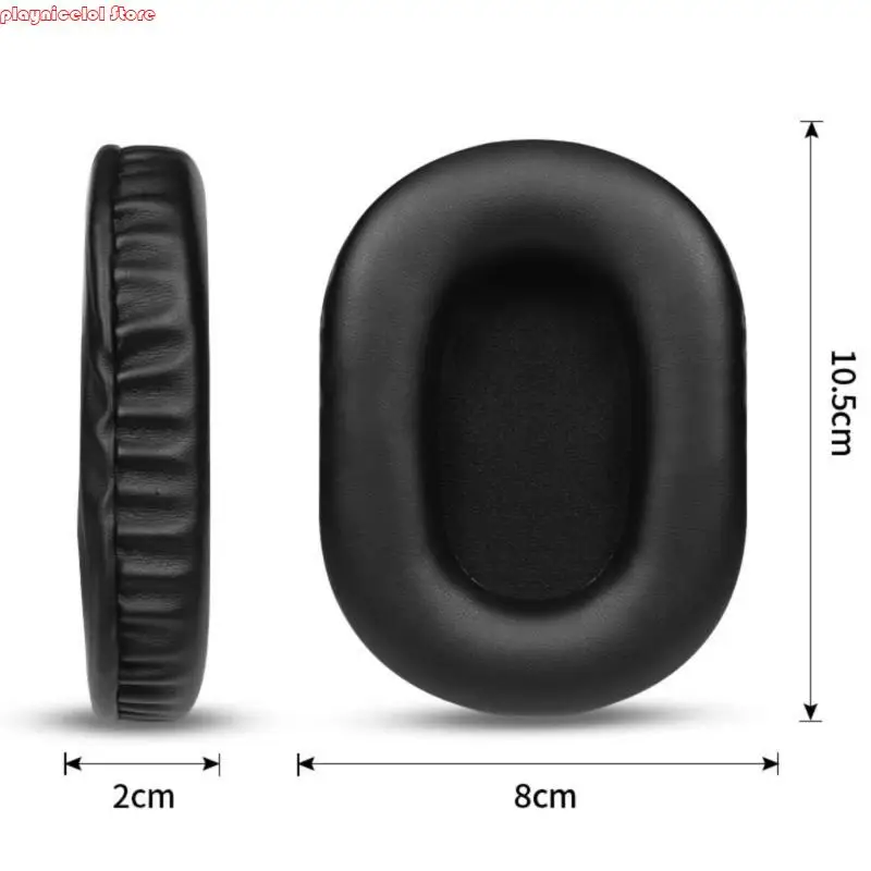 1 Pair Comfortable Ear Cushions Earphone Cover Protective Earcup Earpads for TUF Gaming Headphone Replacement Earmuffs