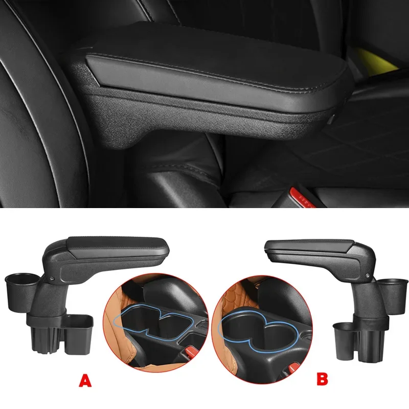 For Suzuki Jimny JB23 /JB33 1998-2018 Car Center Console Armrest Central Box with Water Cup Holder Replacement cover trim