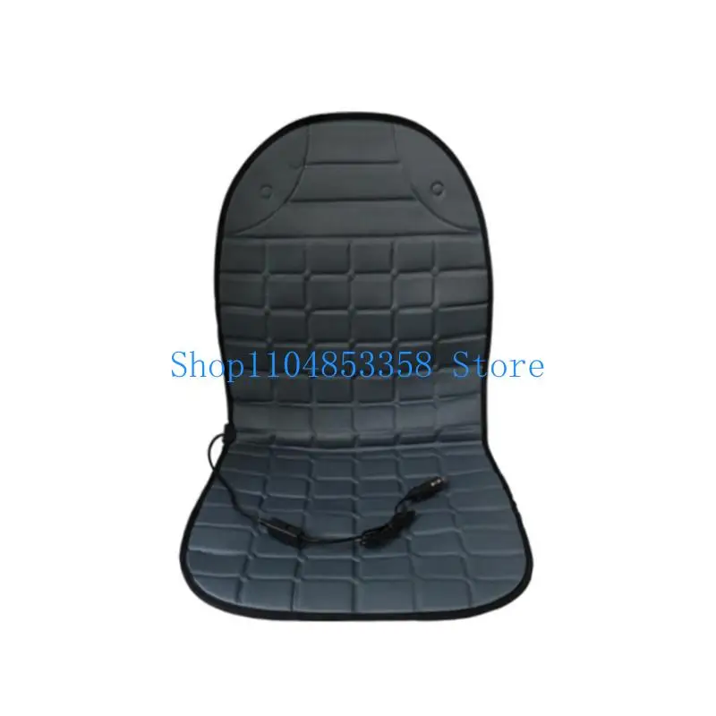 652F 12V Car Heated Cover Adjustable Temperature Electric Heating Pads Car Heating Pad Fast-Heating Cushion