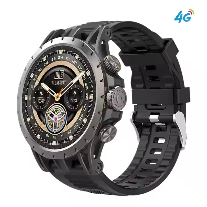 Q85 4G Smart Watch AMOLED IP67 Camera Health Reloj Inteligente Voice Assistant SIM Card Smartwatch Android 8.1