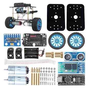 Best selling smart electronic automation kits for arduino programming self balancing kit professional 2WD balancing robotic kit