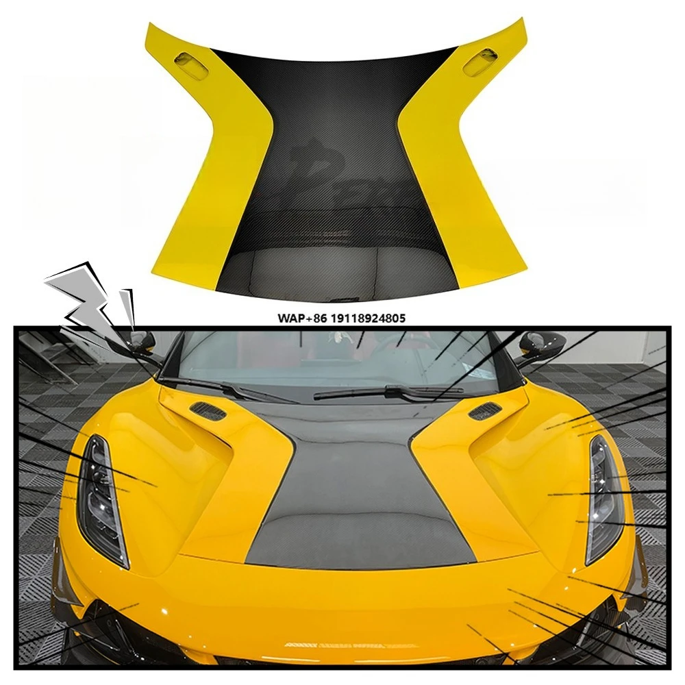 Emira Amans Style Dry Carbon Fiber Hood for Lotus Emira