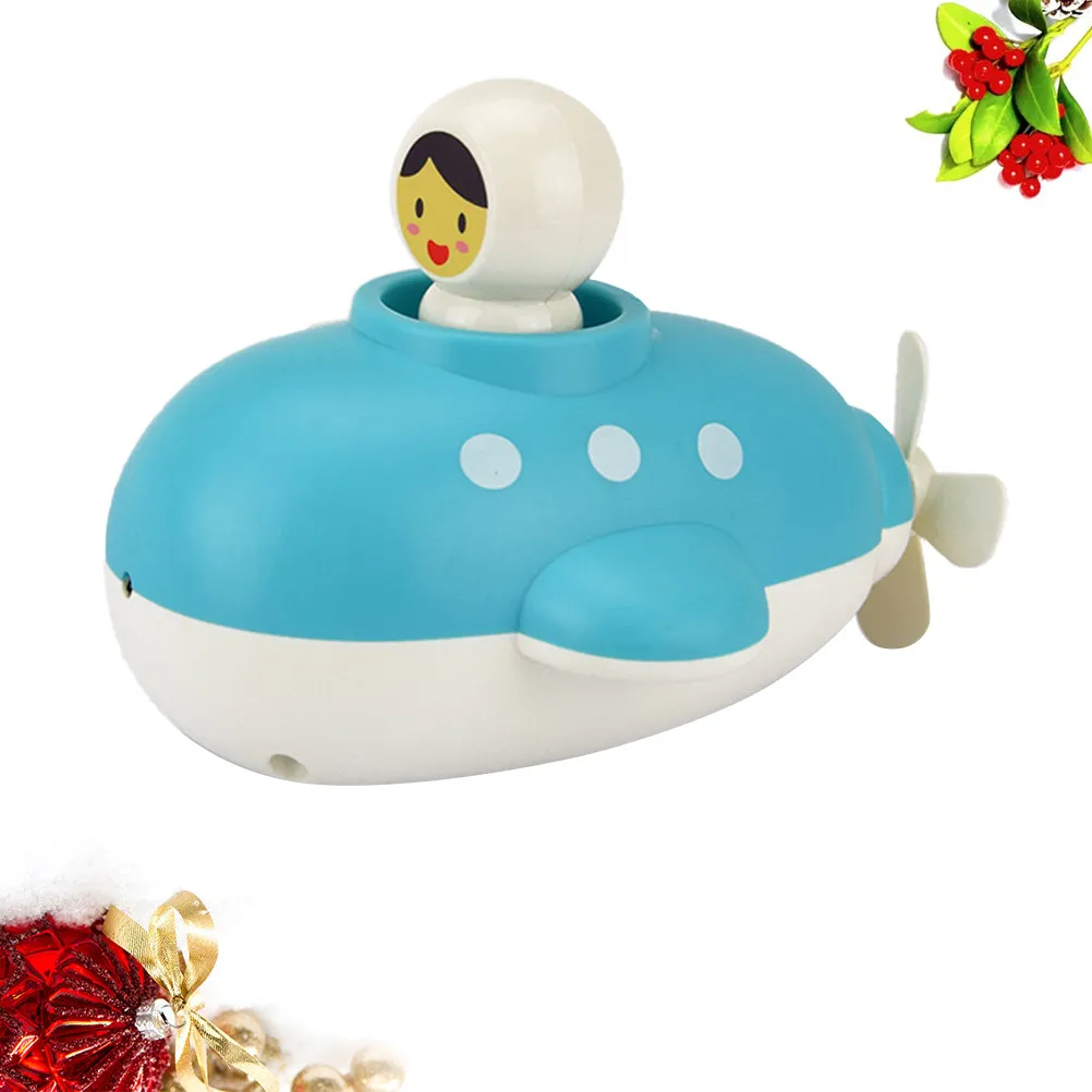 Submarine Bathing Spiral Spring Water Spray Rotative Bath Submarine Spray Fun Bathing Tool Kid Bathroom Random Color