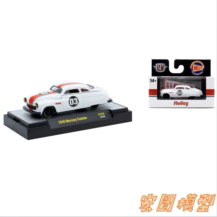 

M2 Machines 1:64 1949 Mercury Custom diecast alloy car model Children's toys and gifts