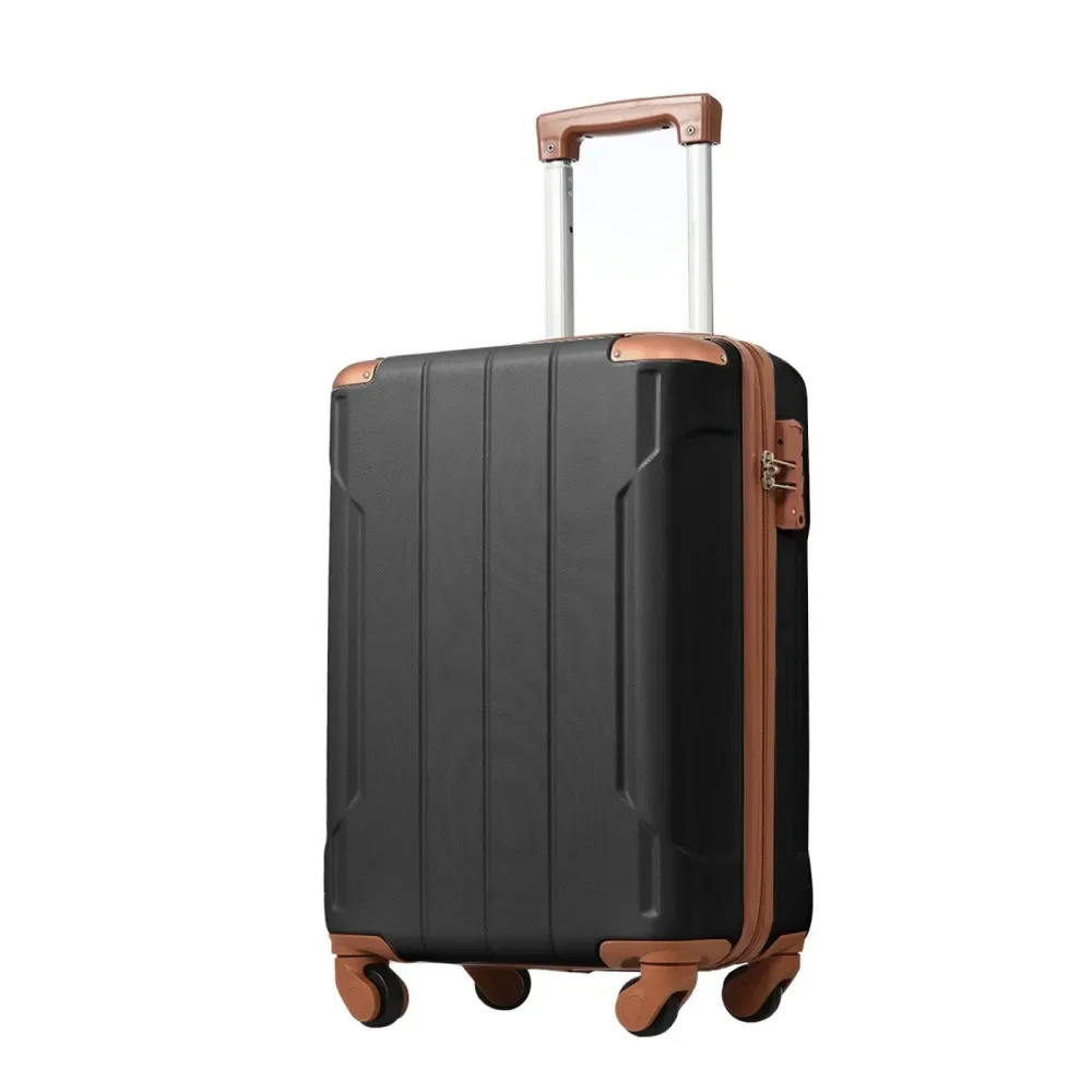 

Hardshell Luggage, Lightweight Durable ABS Suitcase with Double Spinner Wheels, TSA Lock, 20 Inch Travel Carry On Luggage