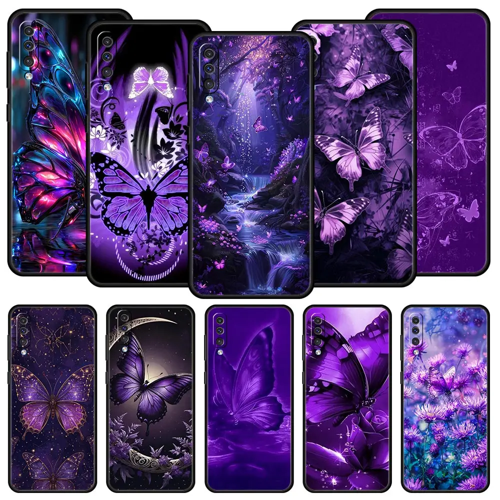 Art Purple Butterfl…