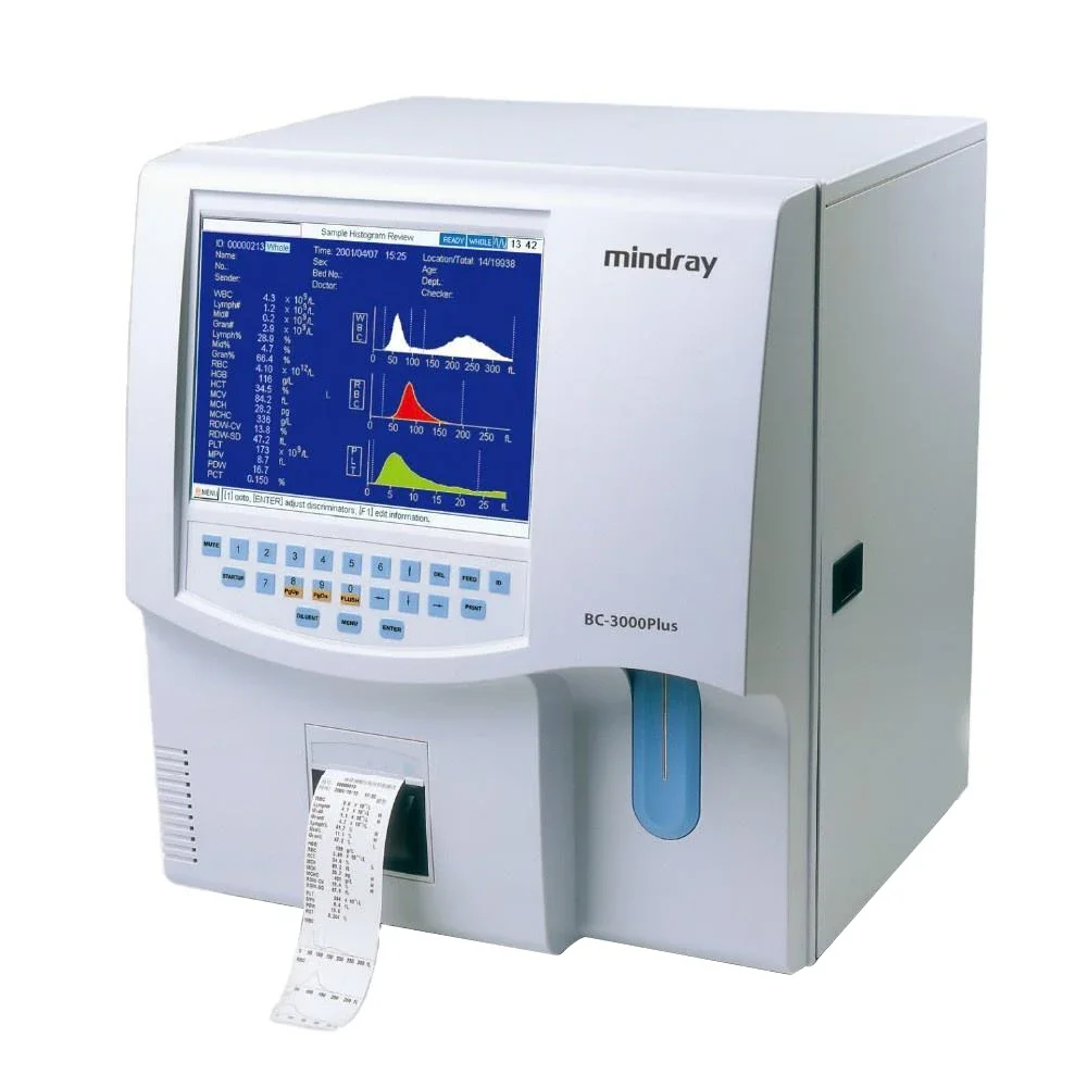 Mindray Bc-3000plus Brand New  Fully Automatic Biochemistry Analyzer  Test Machine Bc 3000 Plus