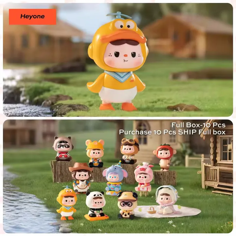 

Heyone BAOBAO's Time Capsule Series Blind Random Box Toys Guess Bag Anime Action Figure Surprise Mystery Box Dolls Girls Gift
