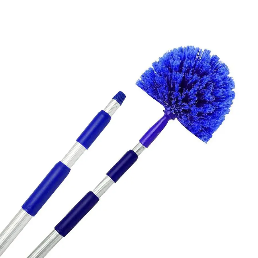 

Duster, Extendable Reach 20 feet, Ceiling Fan Duster 3Stage Aluminum Telescoping Pole Medium Stiff Bristles Long Handle Webster
