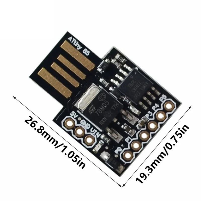 Ban phát triển DigiStark Kickstarter cho IIC i2c vi điều khiển công suất thấp 601F