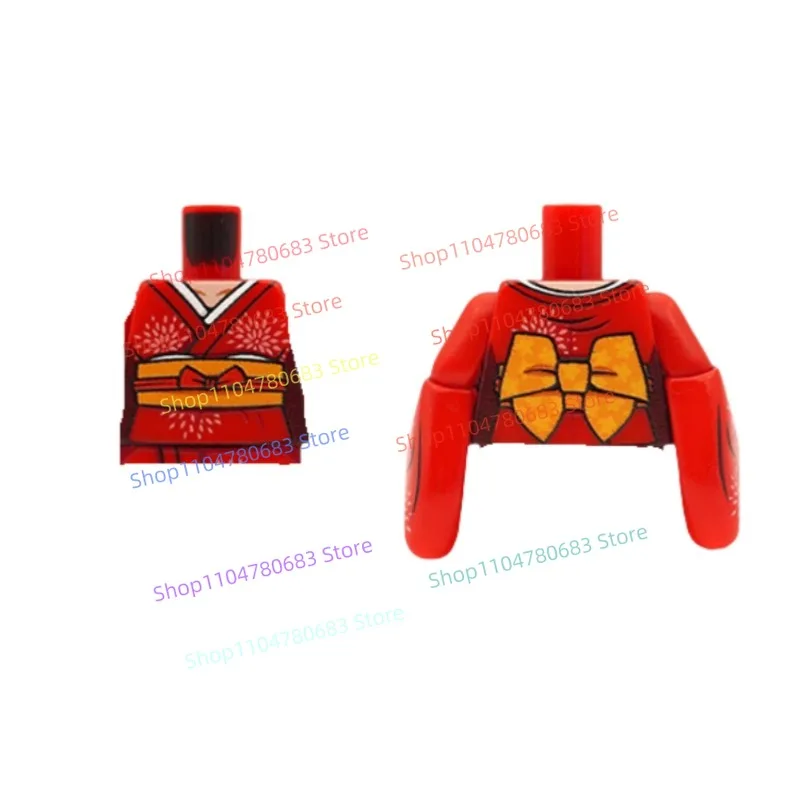 

MOC Building Blocks Mini Figure Assembly Traditional Chinese Robe Kimono Accessories Trendy Toy Ornament Holiday Gift