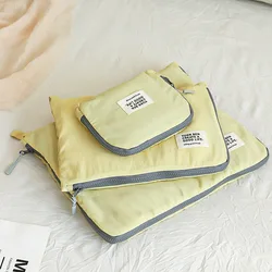 Compression Packing Cubes for Travel - Luggage and Backpack Organizer Packaging Cubes for Clothes