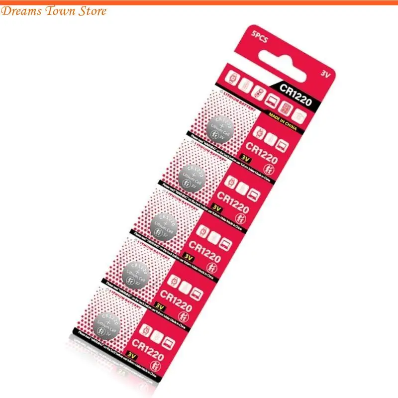 HX6A 10PCS CR1220 3V LITHIUM CELLE