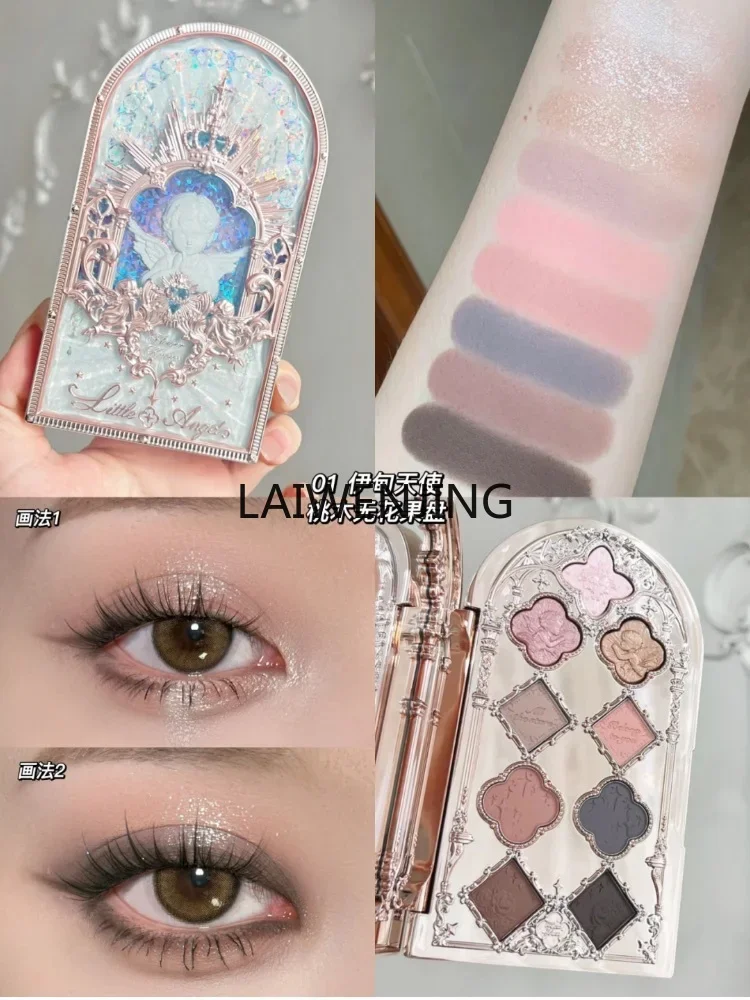 

SGF eyeshadow disc cherub matte daily earth color aegyo saliva disc light makeup