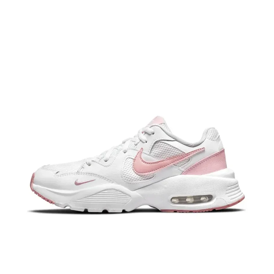 Nike Original Air Max Fusion Low Men Women Retro Classic Thick Shoes Comfortable Breathable Sneakers White Pink