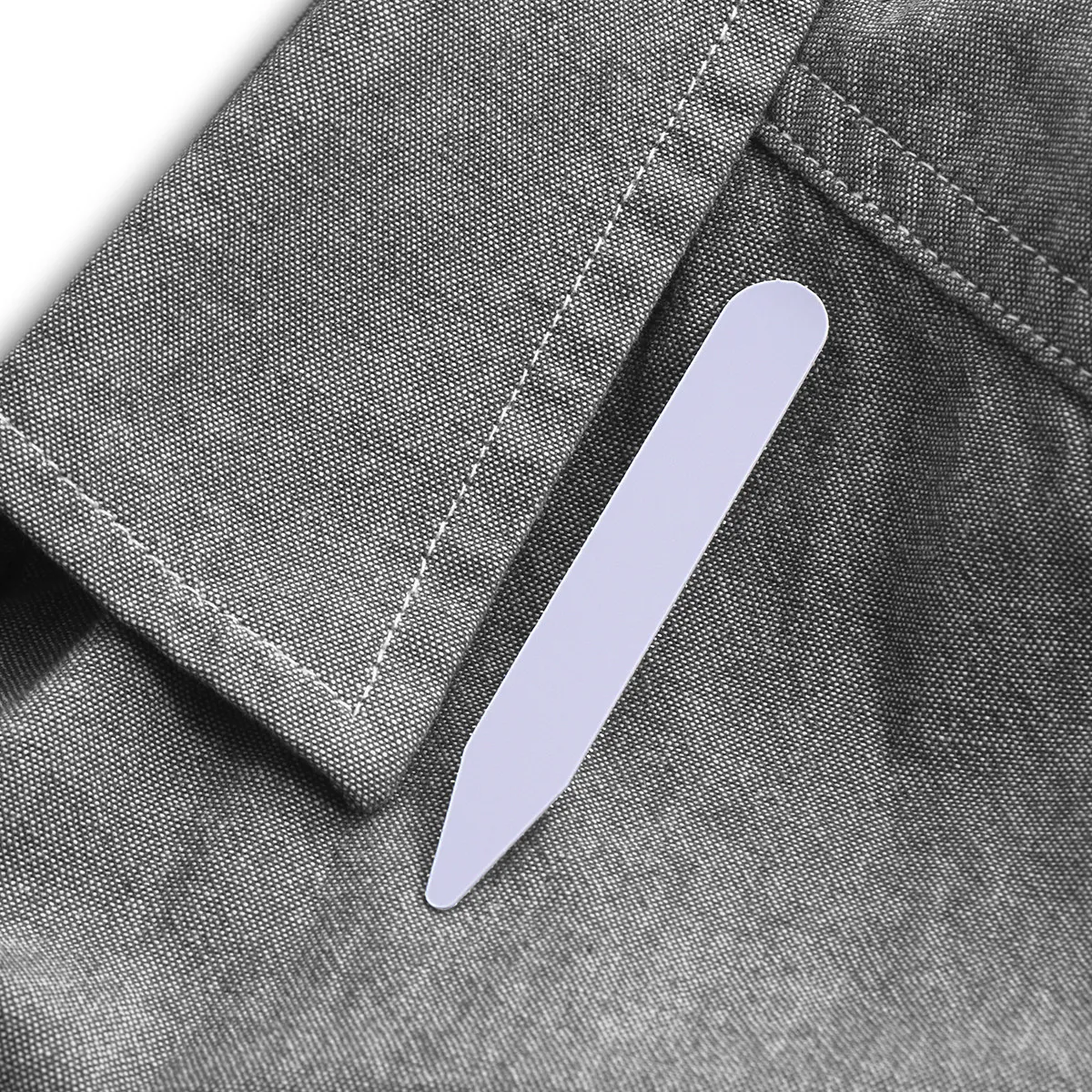 200個入り-プラスチック製-襟スタイナー-ナイロン素材-3サイズパック-メンズフォーマルシャツ用-襟骨補強-立体感のあるきれいな仕上がり