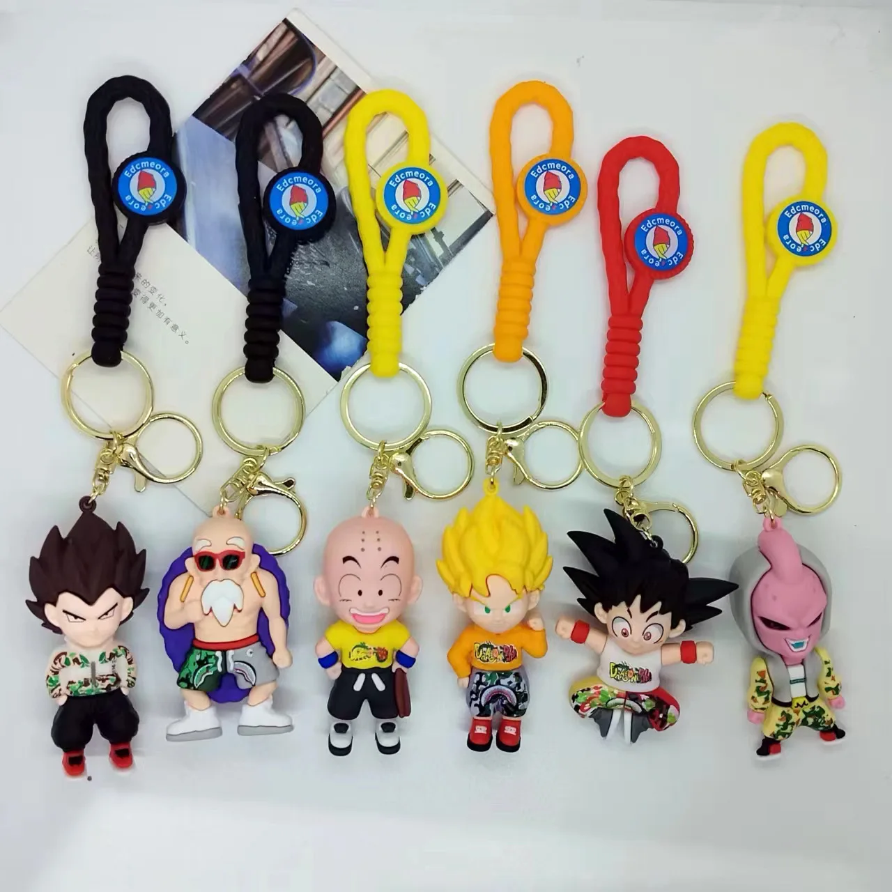 

Creative Cartoon Dragon Ball Doll Keychain Bag Car Keychain Accessories Gift Wholesale Y2k Fashion Toys Anime Cartoon Frind